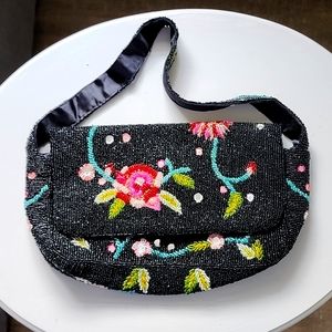 Y2K Beaded Shoulder Bag
